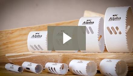 Alpha White Pointer Holesaw