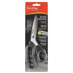 Curved Blade Black Panther Scissors