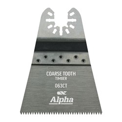Coarse Tooth 63mm - Timber Multi-Tool Blade - 3 Pack