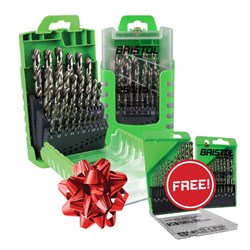 Bristmas Deal #1 | 10 x BTW25M | 25 pc Metric Drill Set, get FREE 5 x BTW13M | 13pc Metric Drill Set