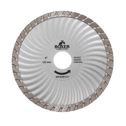 Austsaw/Boxer - 125mm (5in) Diamond Blade Boxer Super Turbo Wave - 22.2mm Bore - Super Turbo