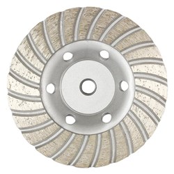 Austsaw/Boxer - 125mm (5in)   Diamond Cup Wheel Boxer Turbo Row - M14 Thread Bore - Turbo Row