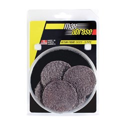 Carded 5 Pack 75mm x 80 Resin Fibre Disc R Type Ceramic Grit