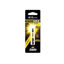 ThunderMax TX20 x 50mm Impact Power Bit Carded