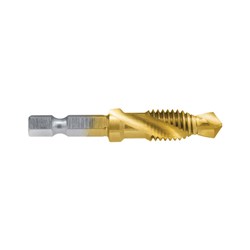 UNC 5/16 x 18 HSS Combination Drill & Tap | TiN Coated