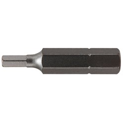 Hex 3mm x 25mm Tamper Proof Insert Bit