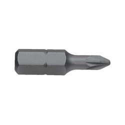 Pozi PZ1 x 25mm Reduced Head Insert Bit