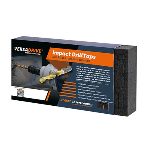VersaDrive Combi Drill-Tap Set, M5, M6, M8, M10, M12