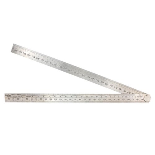 600mm 60R Type Folding Line of Chords Rule