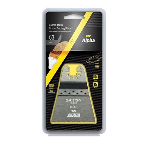 Coarse Tooth 63mm - Timber Multi-Tool Blade