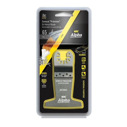 Surecut Prazision 65mm - Bi-Metal Multi-Tool Blade