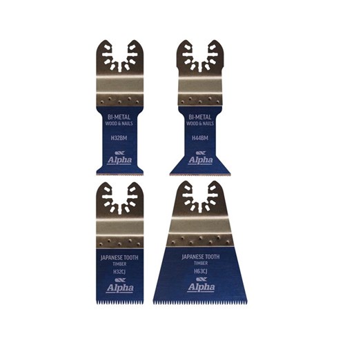 4 Piece Electricians Multi-Tool Blade Set