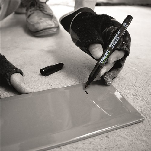 Tracer Permanent Construction Marker | Black