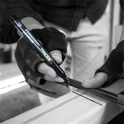 Tracer Permanent Construction Marker | Black