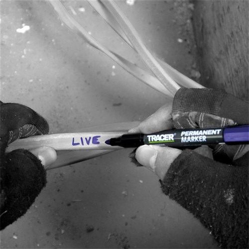 Tracer Permanent Construction Marker | Blue 
