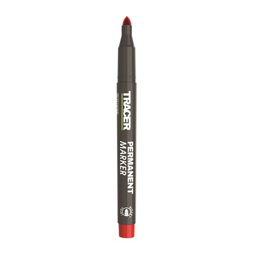 Tracer Permanent Construction Marker | Red