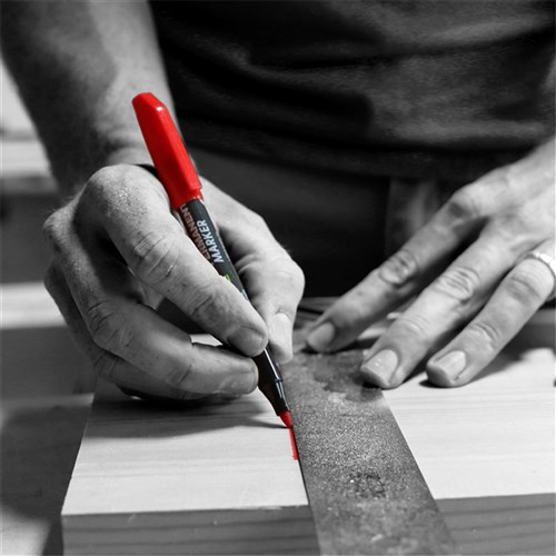 Tracer Permanent Construction Marker | Red