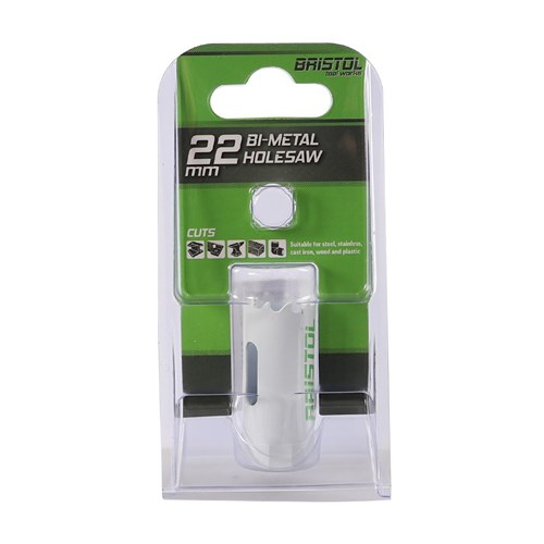 22mm Bristol Bi-Metal Holesaw 