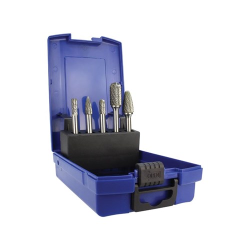 5 Pce Carbide Bur Set SA-1DC, SC-1DC, SF-5DC, SC-5DC, SG-2DC