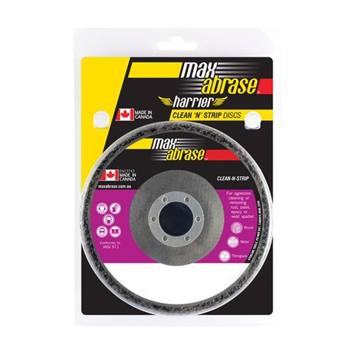 Clean & Strip Disc 125mm Black coarse XTRA Carded