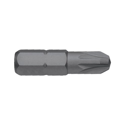Pozi PZ3 x 25mm Insert Bit Card of 2
