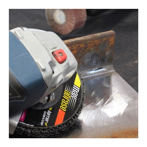 Clean & Strip Disc 125mm Black coarse XTRA Bulk