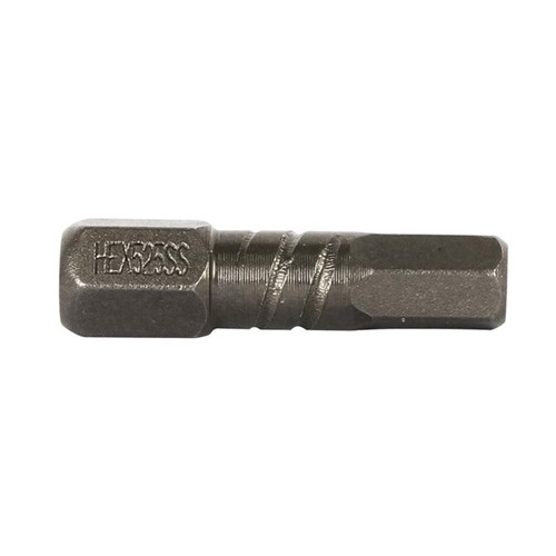 Thunderzone HEX5 x 25mm Impact Insert Bit- Handipack (x10)