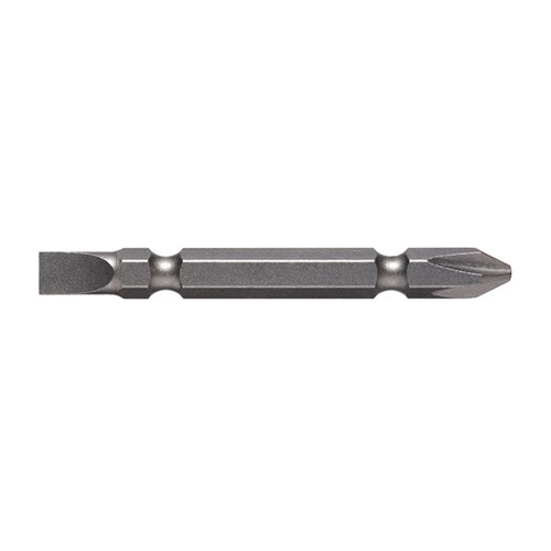 PH2/SL8 x 60mm Phillips/Slotted Double Ended Bit