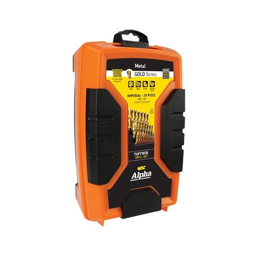 29 Piece | Alpha Gold Series Imperial Tuffbox Drill Set