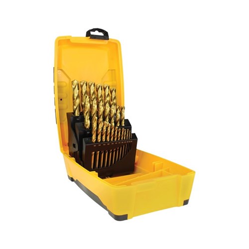 25 Piece | Alpha Gold Series Metric Tuffbox Drill Set