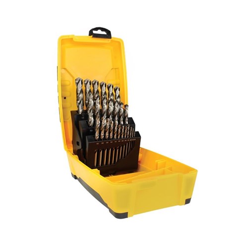 25 Piece | Alpha Silver Series Metric Tuffbox Drill Set